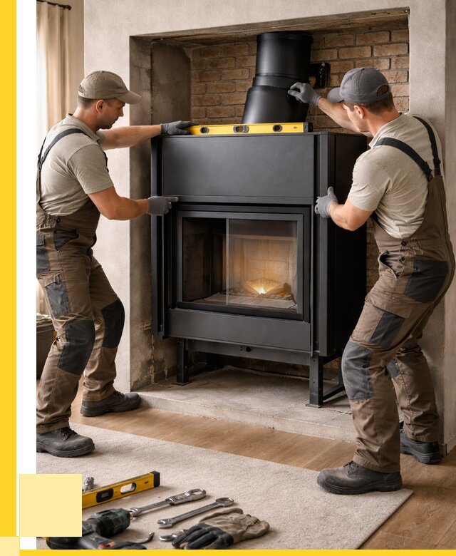 Установка каминных топок в Наро-Фоминске под ключ от 18441 р. | ЭриданНр-