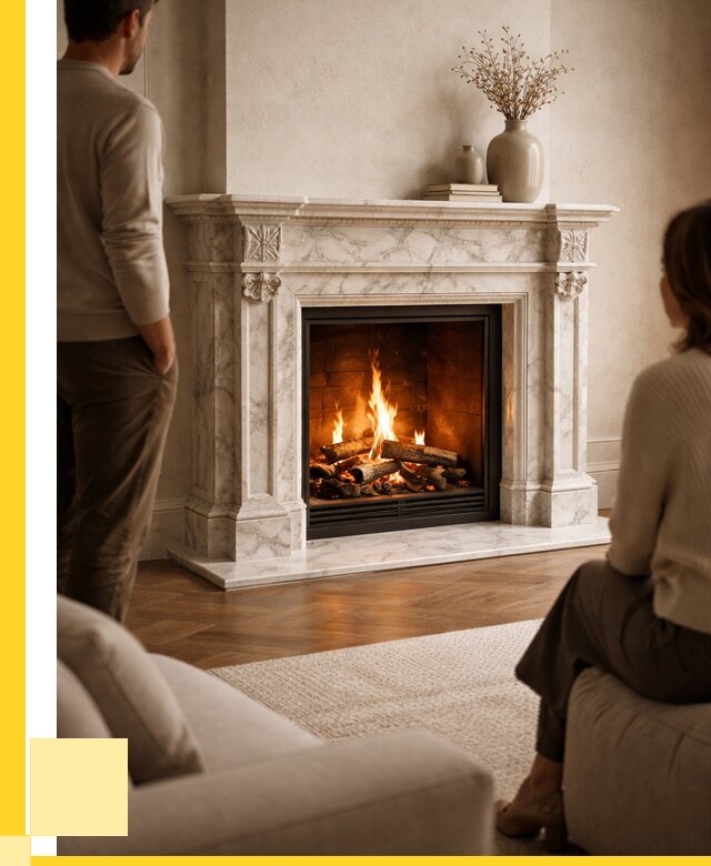 Мраморные камины под ключ в Наро-Фоминске от 256125 р. | ЭриданНр-