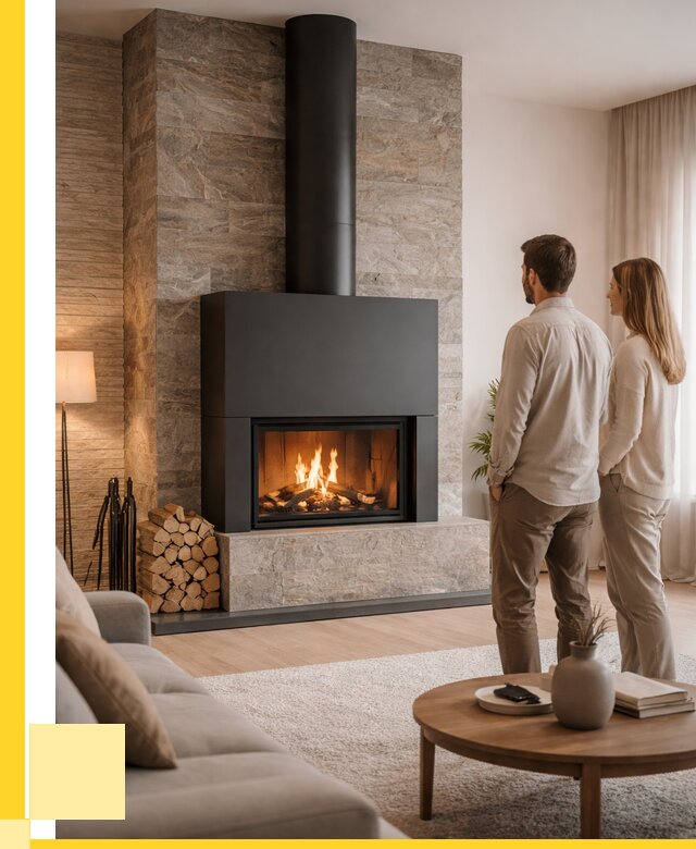 Закрытые камины под ключ в Наро-Фоминске от 122940 р., ЭриданНр-