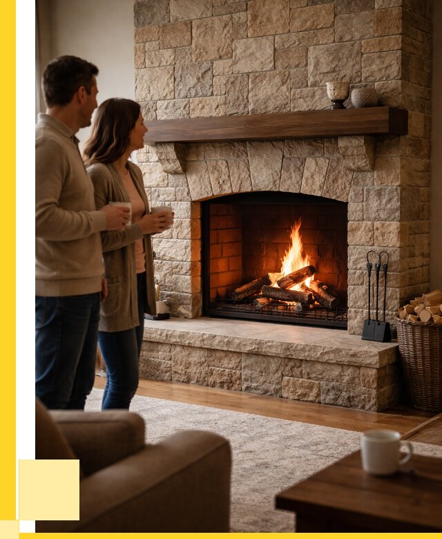 Каменные камины на заказ в Наро-Фоминске от 184410 р. | ЭриданНр-