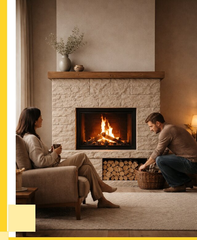 Камины для дома в Наро-Фоминске под ключ от 153675 р. | ЭриданНр-