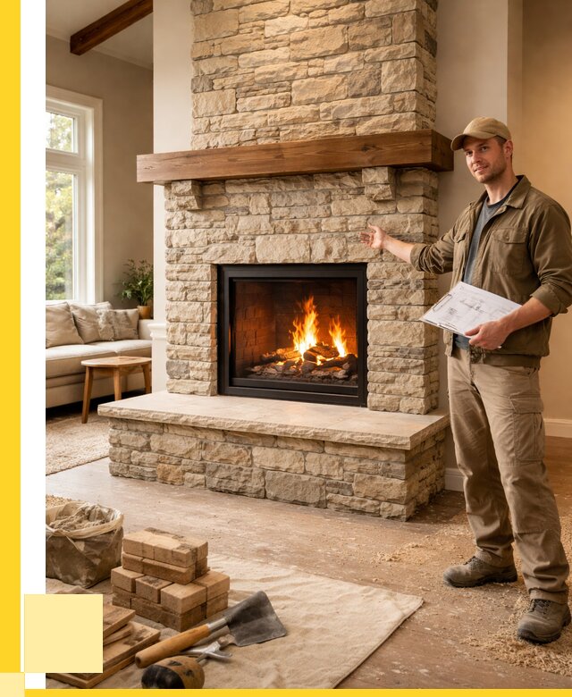 Камины под ключ в Наро-Фоминске от 184410 р. | ЭриданНр- — установка