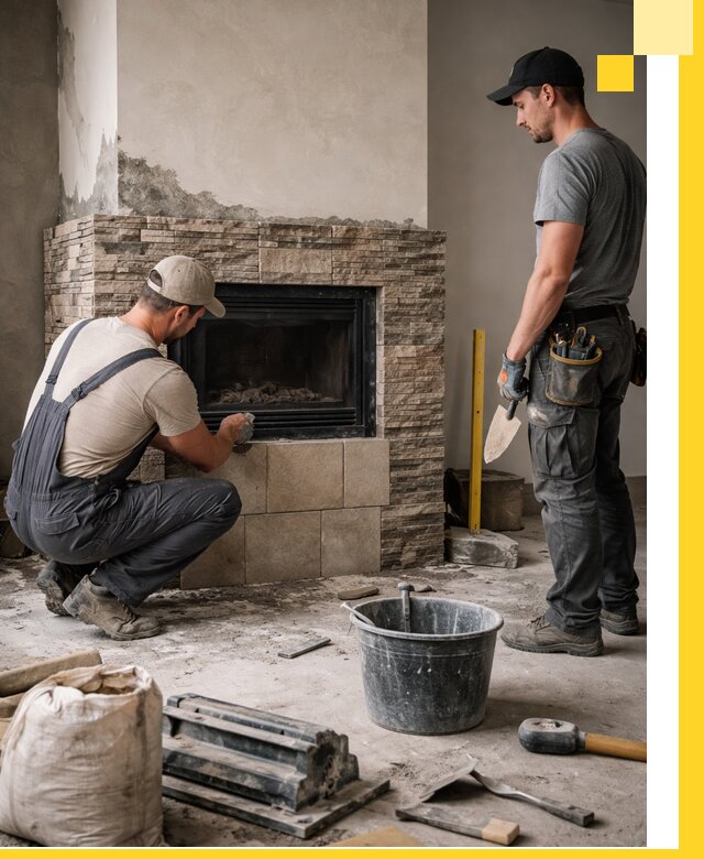 Камины под ключ в Наро-Фоминске: проект, изготовление и монтаж