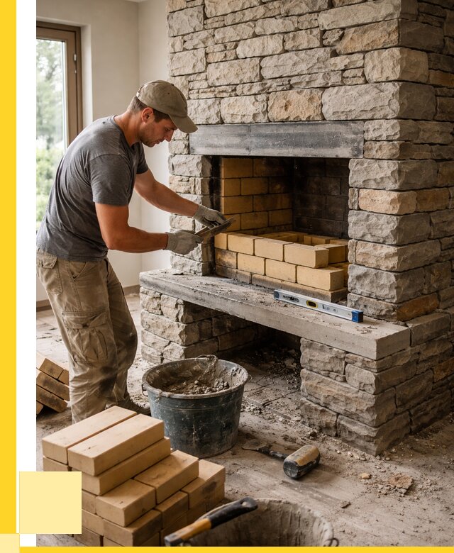 Кладка каминов и камина в Наро-Фоминске от 25613 р. ЭриданНр-