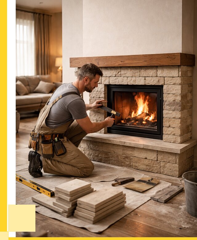 Строительство каминов в Наро-Фоминске от 153675 р., ЭриданНр- - под ключ