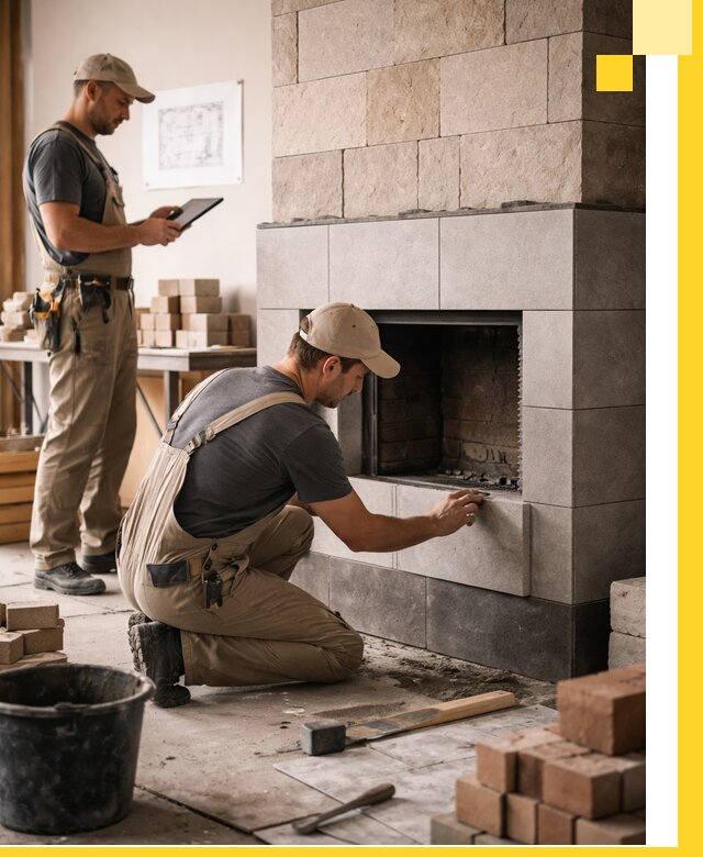 Индивидуальные проекты каминов и каминных систем в Наро-Фоминске