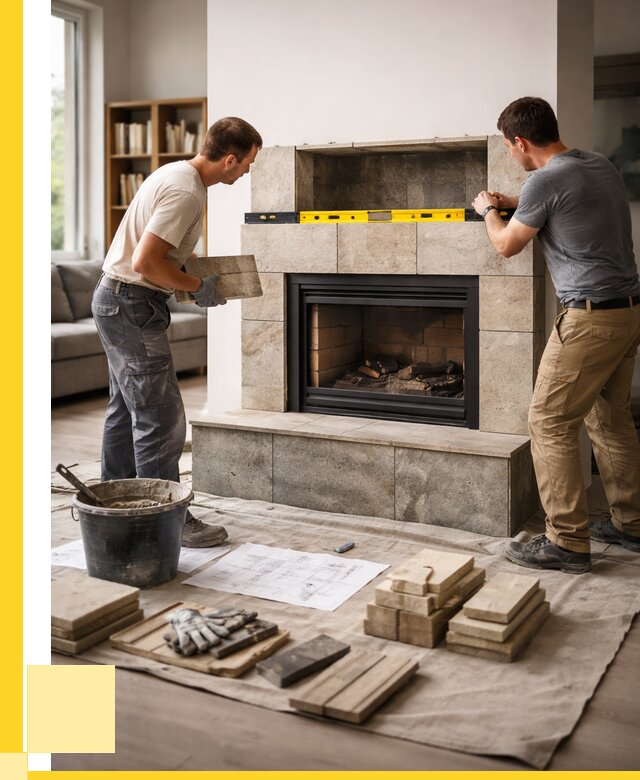 Монтаж каминов и установка в Наро-Фоминске от 46103 р. | ЭриданНр-