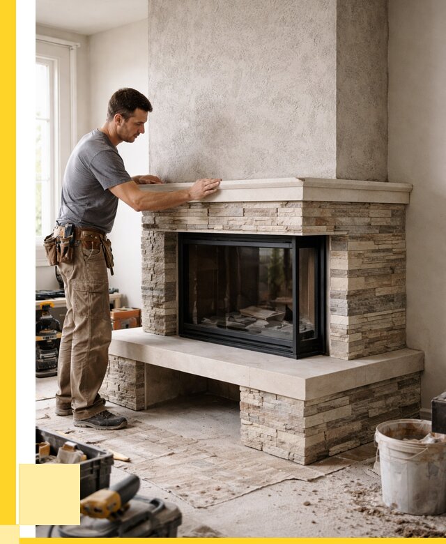 Изготовление каминов под ключ в Наро-Фоминске от 153675 р. | ЭриданНр-