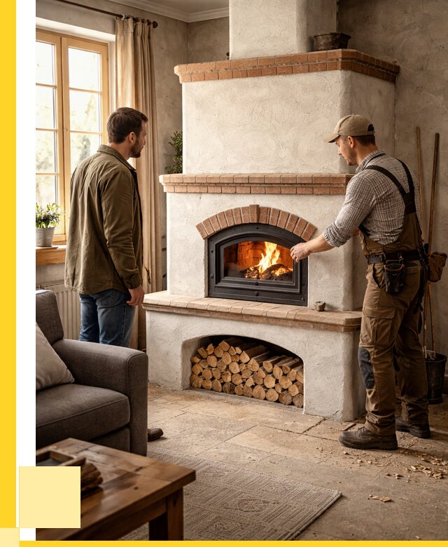 Печи камины в Наро-Фоминске: кирпичные, изразцовые от 61470 р. | ЭриданНр-