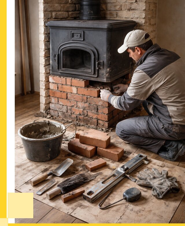 Ремонт печей в Наро-Фоминске от 12294 р., услуги печника ЭриданНр-