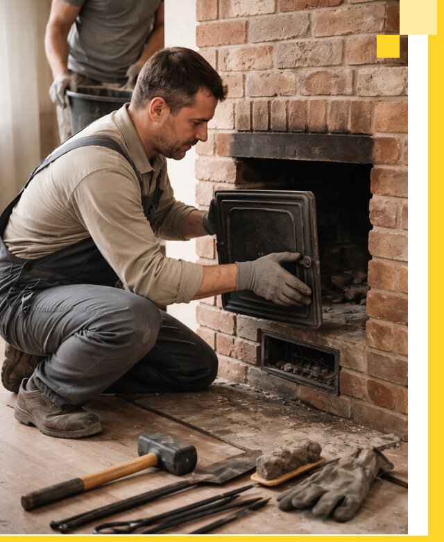 Ремонт печей в Наро-Фоминске с гарантией качества и безопасности