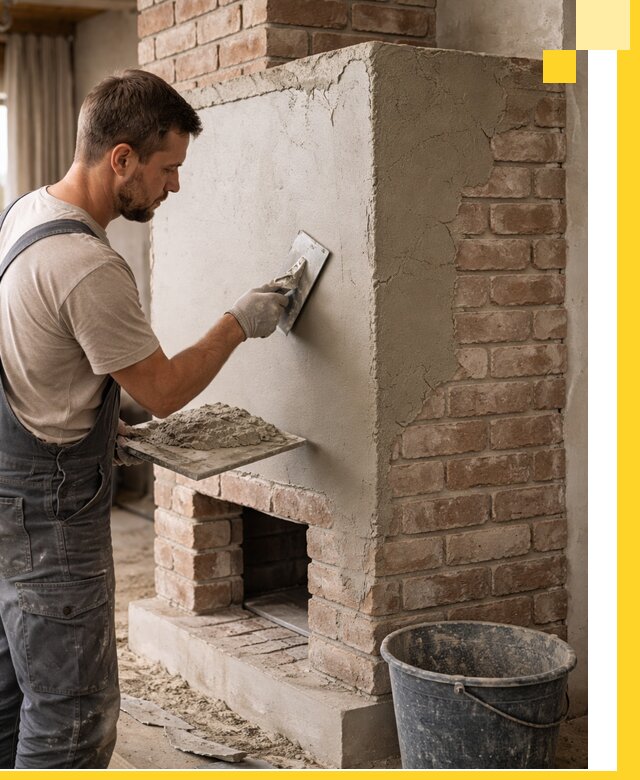 Отделка печей и облицовка каминов в Наро-Фоминске под ключ