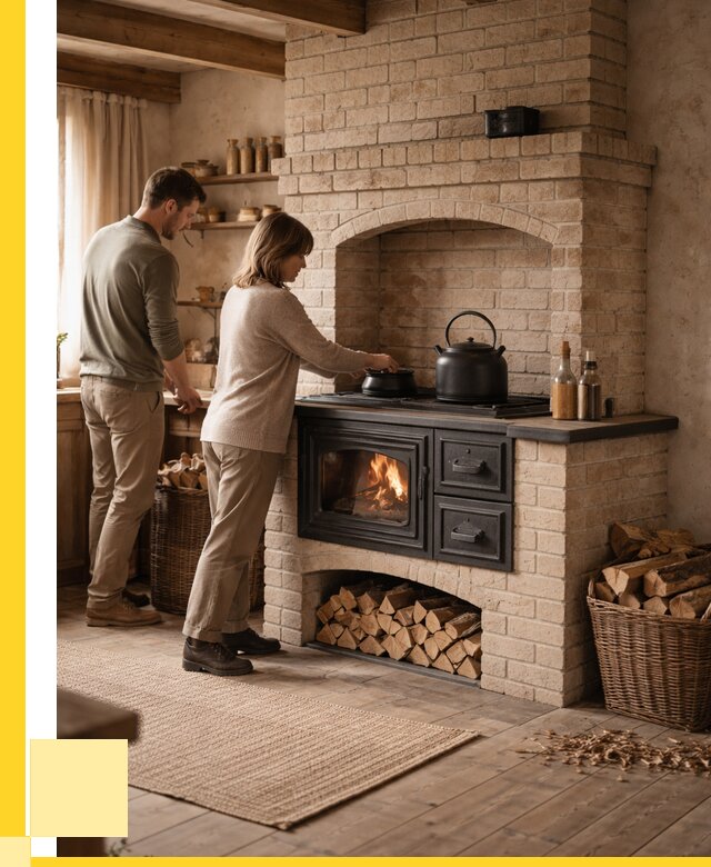 Печи с плитой в Наро-Фоминске от 46103 р. | ЭриданНр- — кирпичная печь