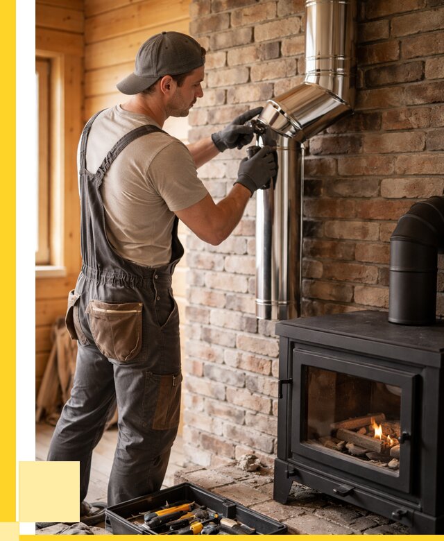 Монтаж дымоходов для печей в Наро-Фоминске от 7684 р. | ЭриданНр-