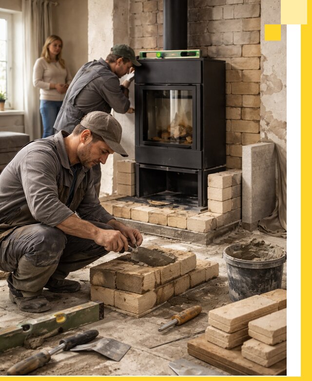 Печи и камины под ключ: проект, установка в Наро-Фоминске