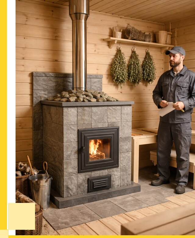 Печи для бани под ключ в Наро-Фоминске от 122940 р. | ЭриданНр-