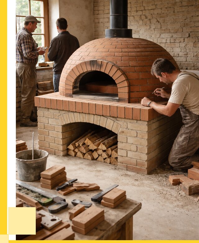 Помпейская печь дровяная для пиццы в Наро-Фоминске | ЭриданНр- от 204900 р.