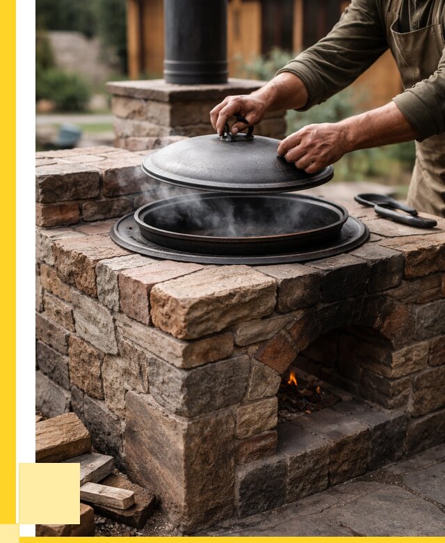 Печи для казана в Наро-Фоминске по цене от 18441 р. | ЭриданНр-