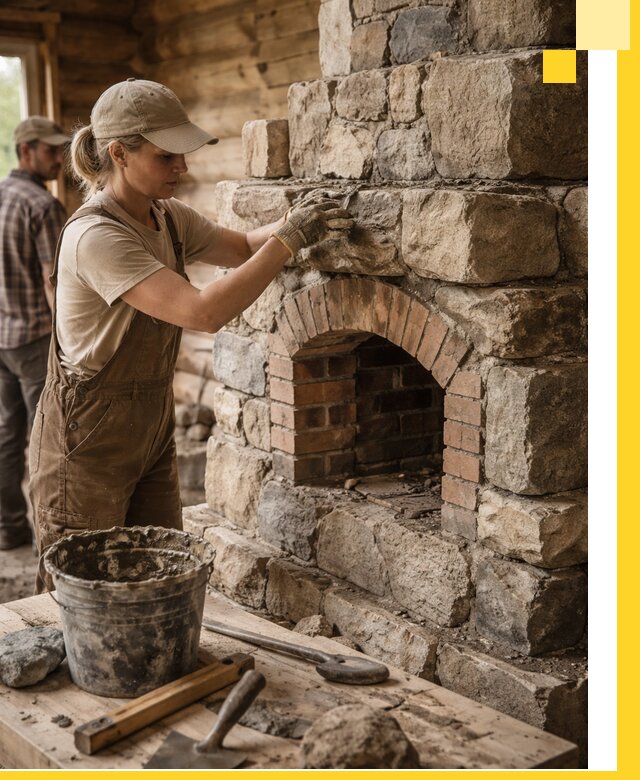 Каменные печи на заказ и монтаж в Наро-Фоминске, долговечные решения