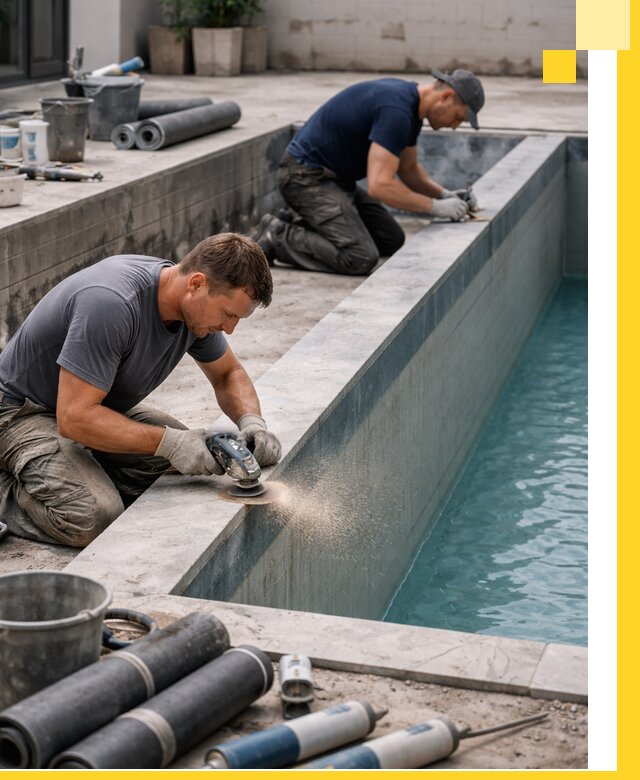 Профессиональный ремонт бассейнов под ключ в Наро-Фоминске