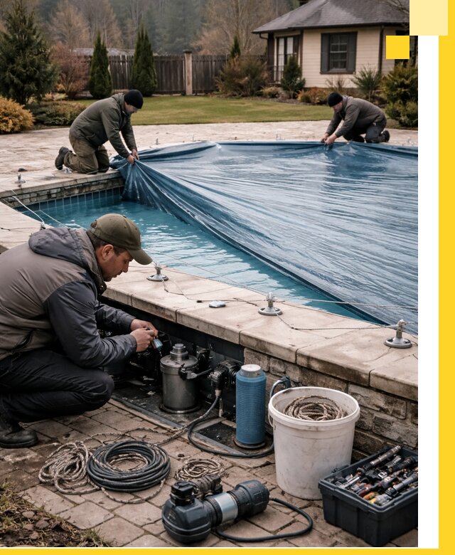 Консервация бассейнов в Наро-Фоминске: подготовка к длительному хранению