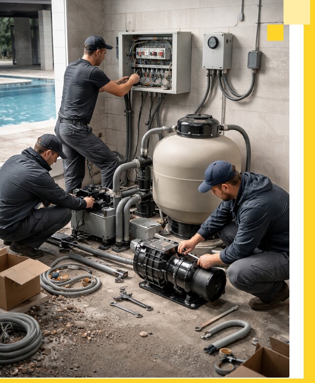 Профессиональный монтаж оборудования для бассейнов в Наро-Фоминске