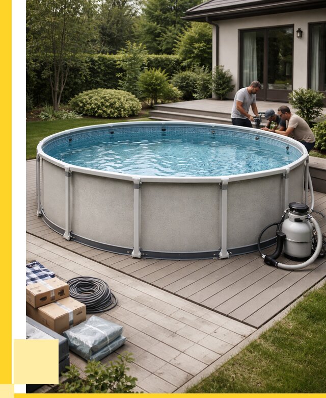 Купить каркасные бассейны в Наро-Фоминске от 46103 р. | ЭриданНр-