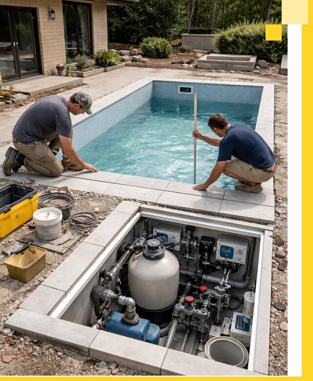 Строительство качественных домашних бассейнов под ключ в Наро-Фоминске