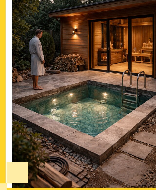 Бани с бассейном под ключ в Наро-Фоминске от 97328 р. | ЭриданНр-