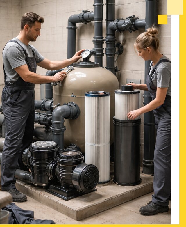 Фильтры и системы фильтрации для бассейнов в Наро-Фоминске