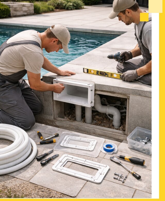 Поставка и установка скиммеров для бассейнов в Наро-Фоминске