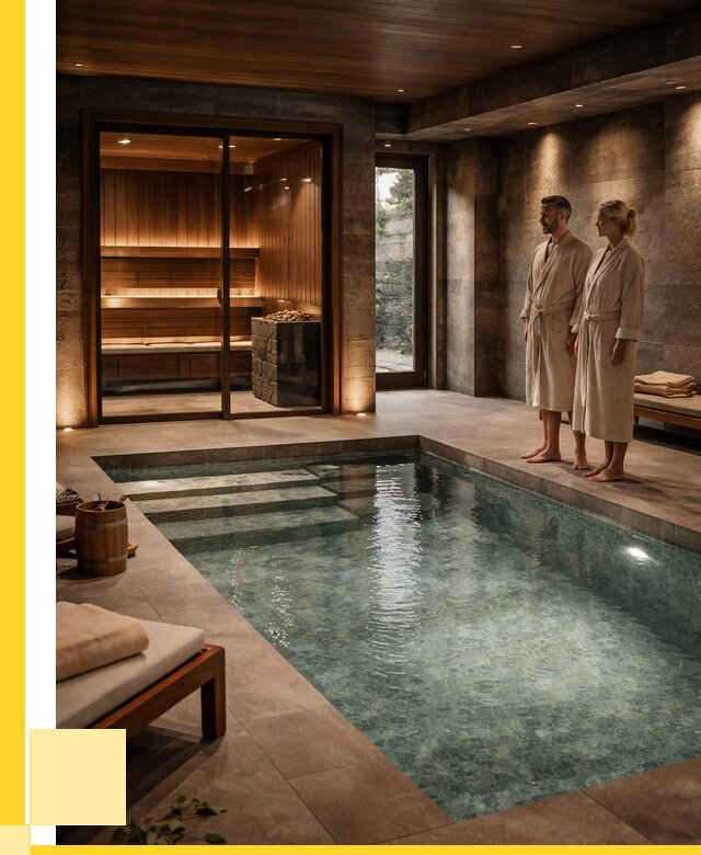 Сауна с большим бассейном в Наро-Фоминске от 1229400 р. ЭриданНр-