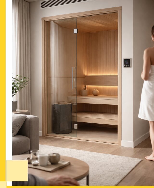 Сауна в квартире под ключ в Наро-Фоминске от 122940 р. ЭриданНр-