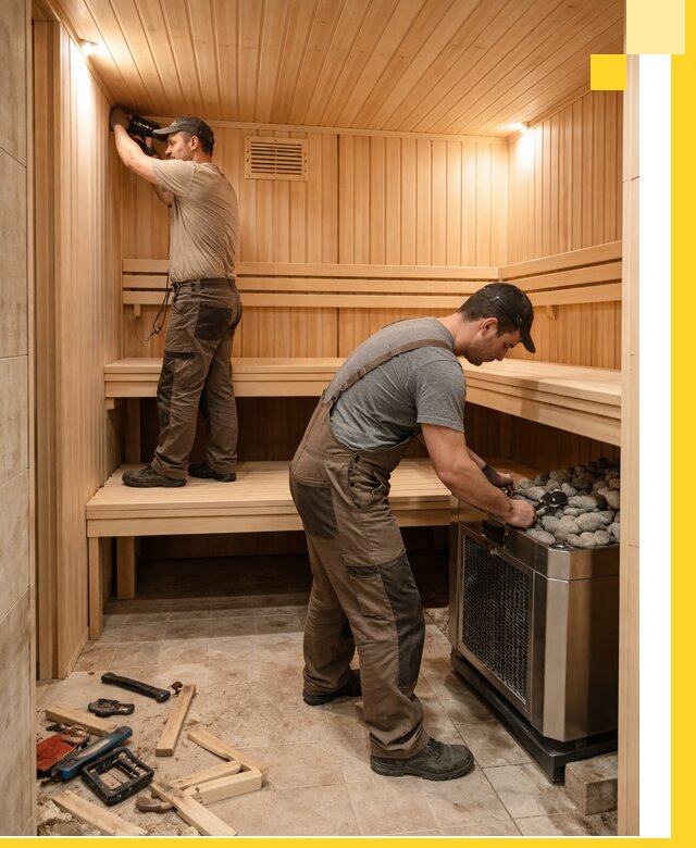 Купить сауну под ключ в Наро-Фоминске с монтажом и гарантией