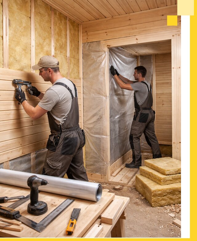 Бани под ключ в Наро-Фоминске с проектом и полным монтажом