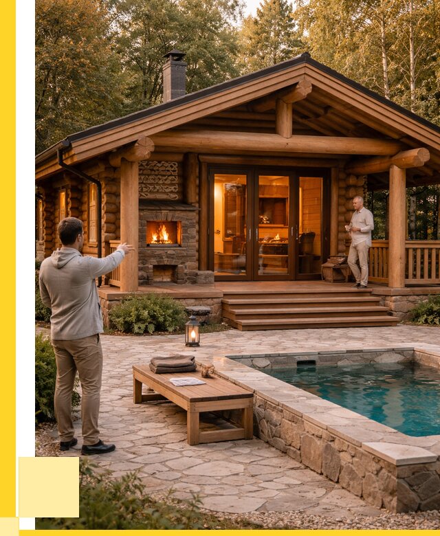 Проекты бань и хамам в Наро-Фоминске от 25613 р. | ЭриданНр-