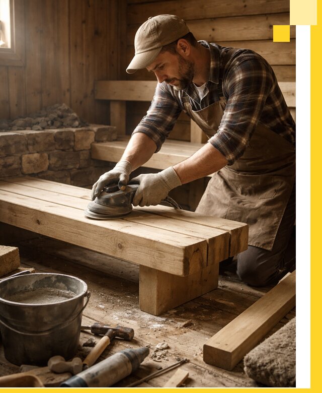 Ремонт бань под ключ в Наро-Фоминске с гарантией качества и сроков