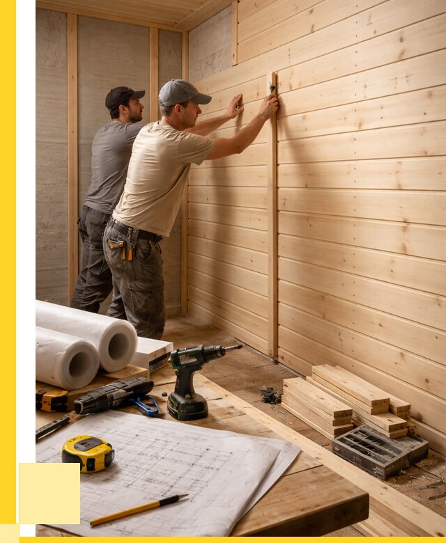 Обшивка бани вагонкой в Наро-Фоминске от 1229 р., ЭриданНр-