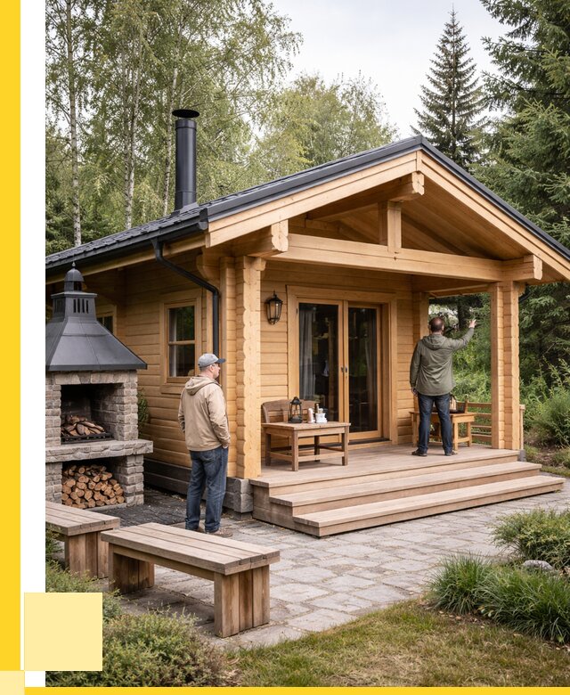 Деревянные бани под ключ в Наро-Фоминске от 461025 р. | ЭриданНр-