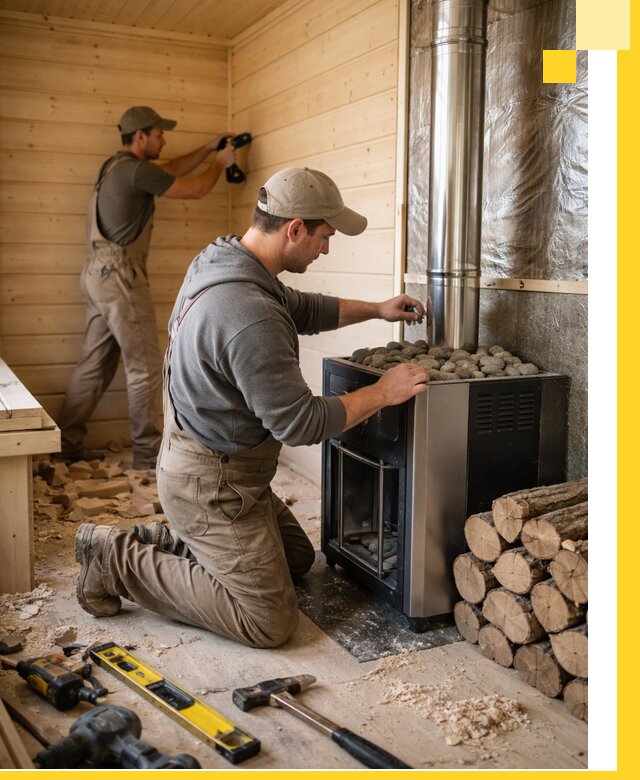 Строительство деревянных бань под ключ в Наро-Фоминске проекты и монтаж