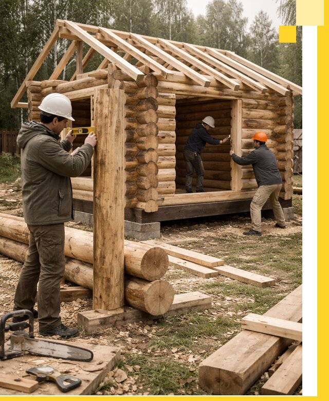 Строительство бань для дачи под ключ в Наро-Фоминске с доставкой и монтажом