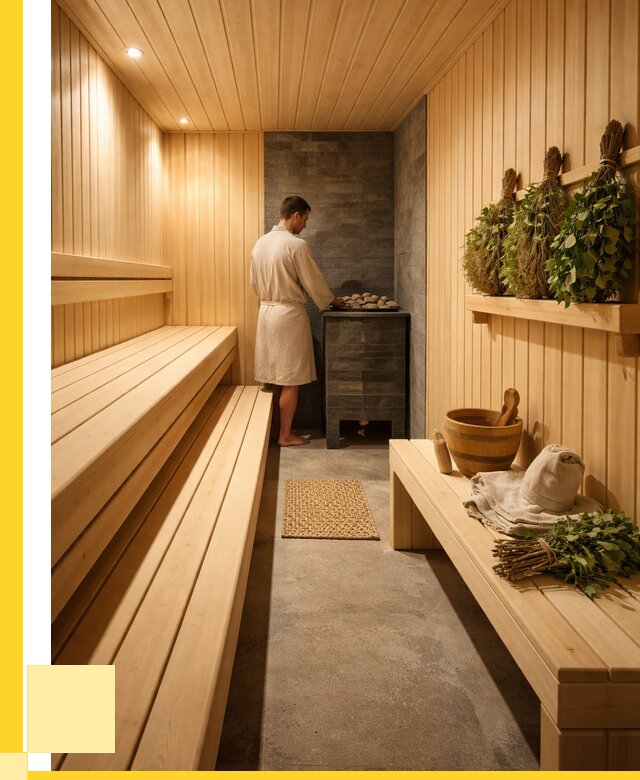 Отделка парной под ключ в Наро-Фоминске от 358575 р. | ЭриданНр-