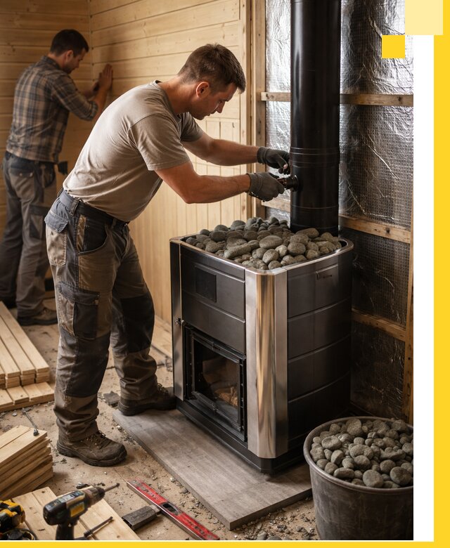 Проектирование и строительство парилок для бани в Наро-Фоминске под ключ