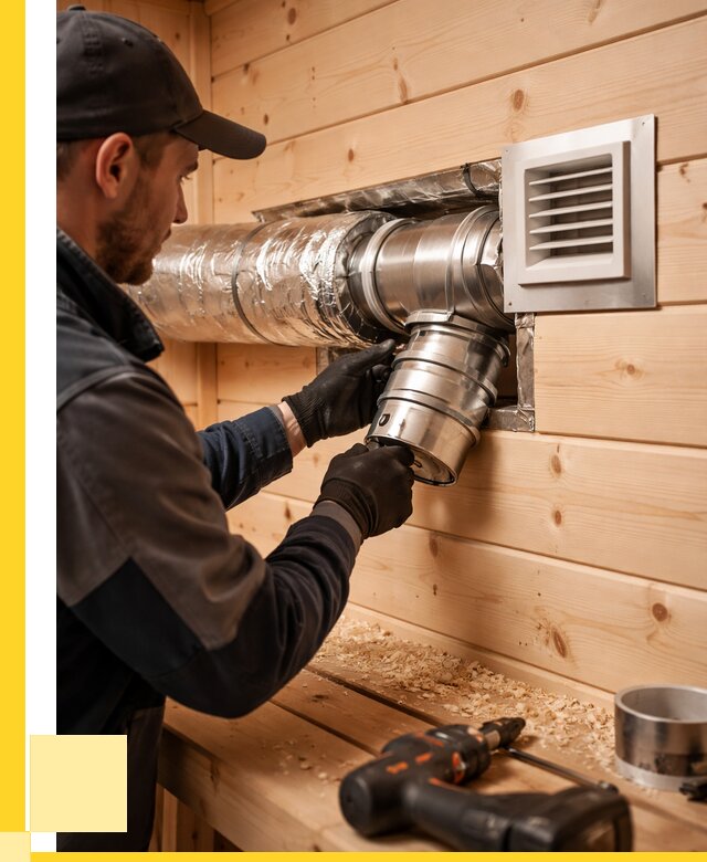 Монтаж вентиляции бани в Наро-Фоминске от 12294 р. | ЭриданНр-