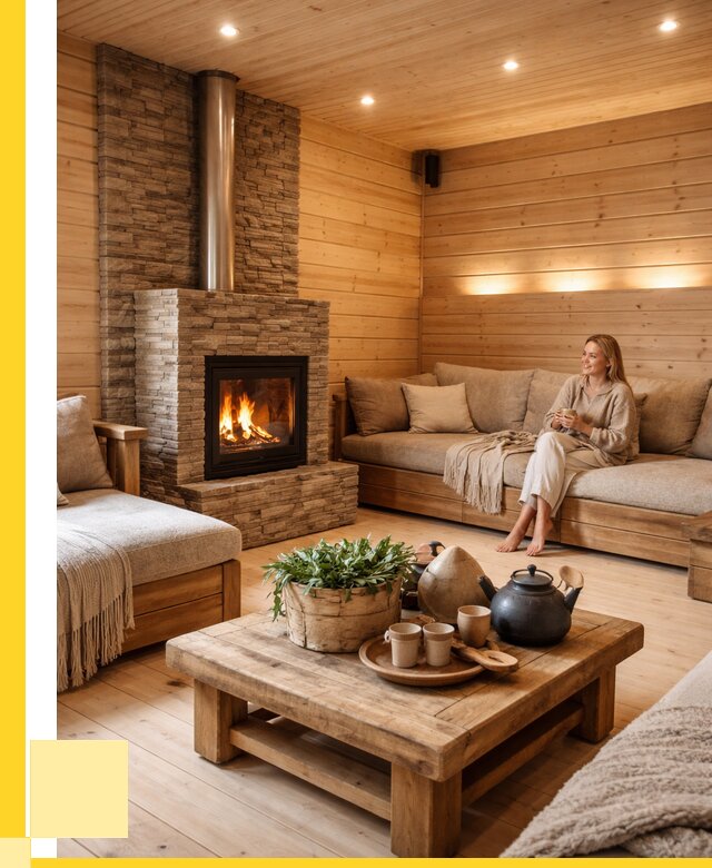 Проект бани с комнатой отдыха в Наро-Фоминске от 35858 р. | ЭриданНр-