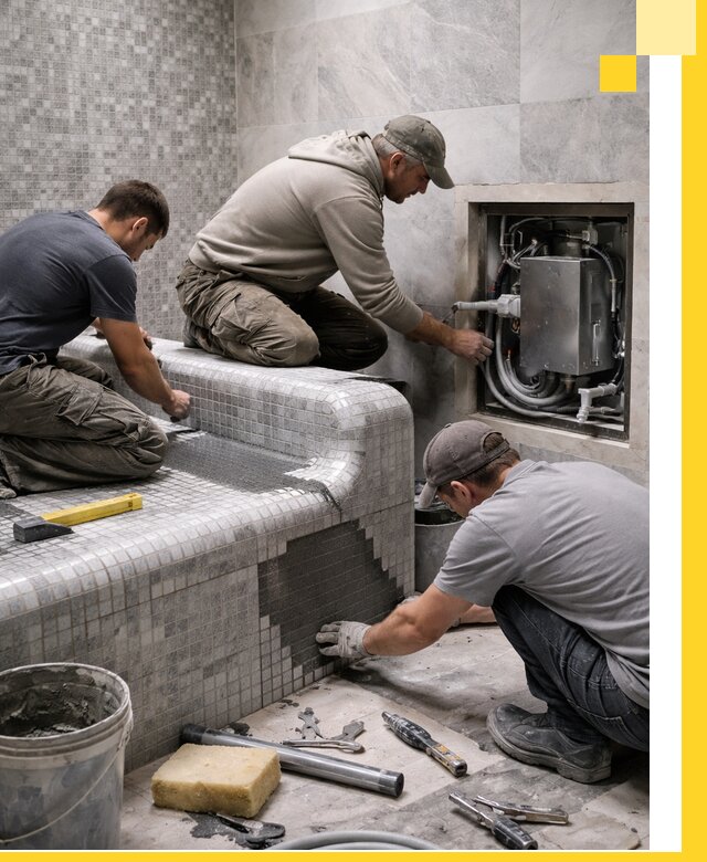 Проекты хамамов под ключ в Наро-Фоминске и дизайн и строительство