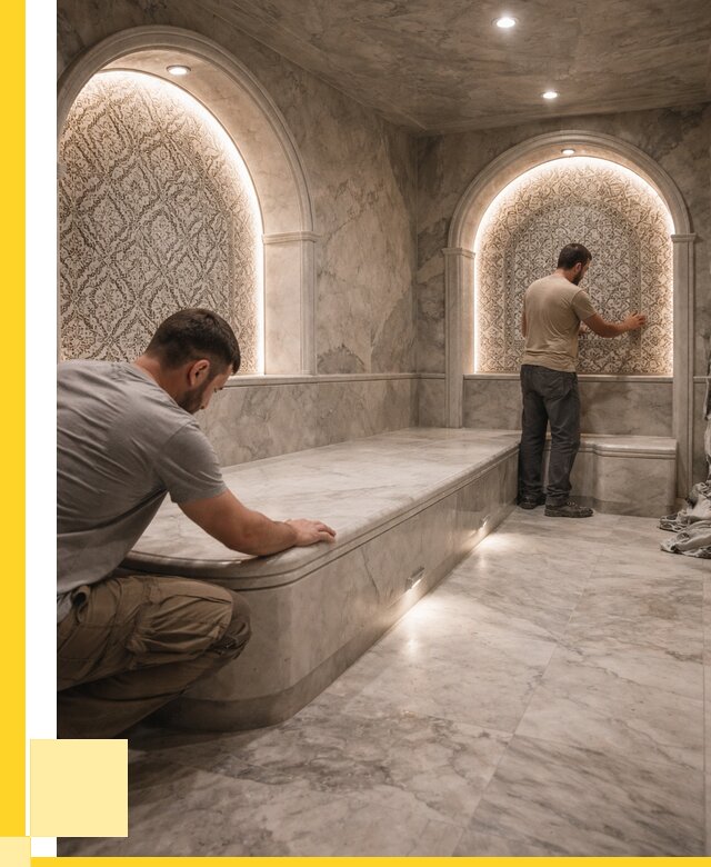 Турецкие бани под ключ в Наро-Фоминске от 256125 р. | ЭриданНр-