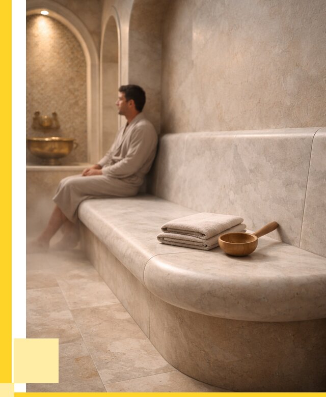 Сиденья для хамама в Наро-Фоминске под ключ от 12294 р. | ЭриданНр-