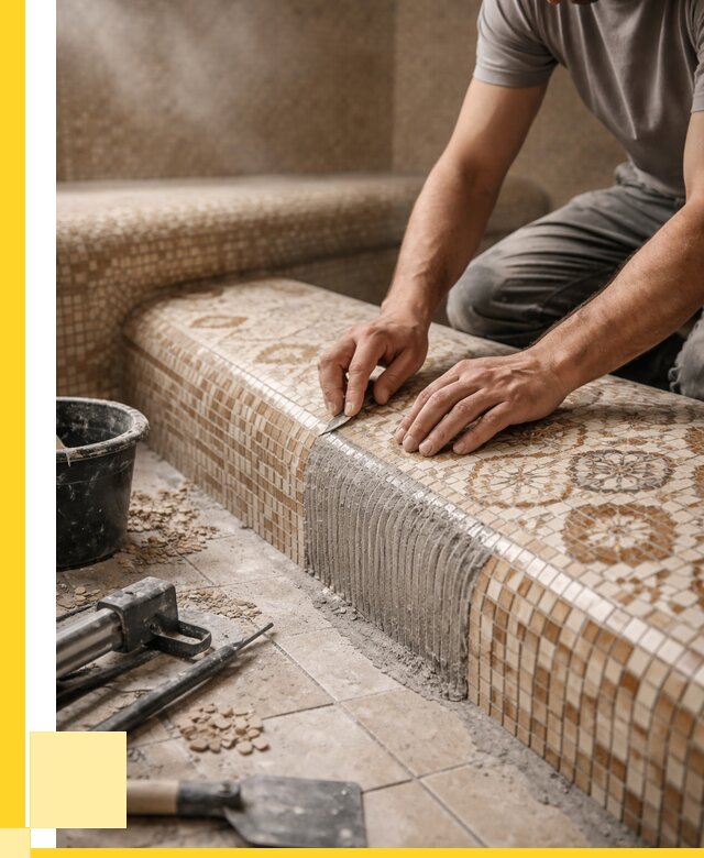 Плитка для хамама под ключ в Наро-Фоминске от 3586 р. | ЭриданНр-